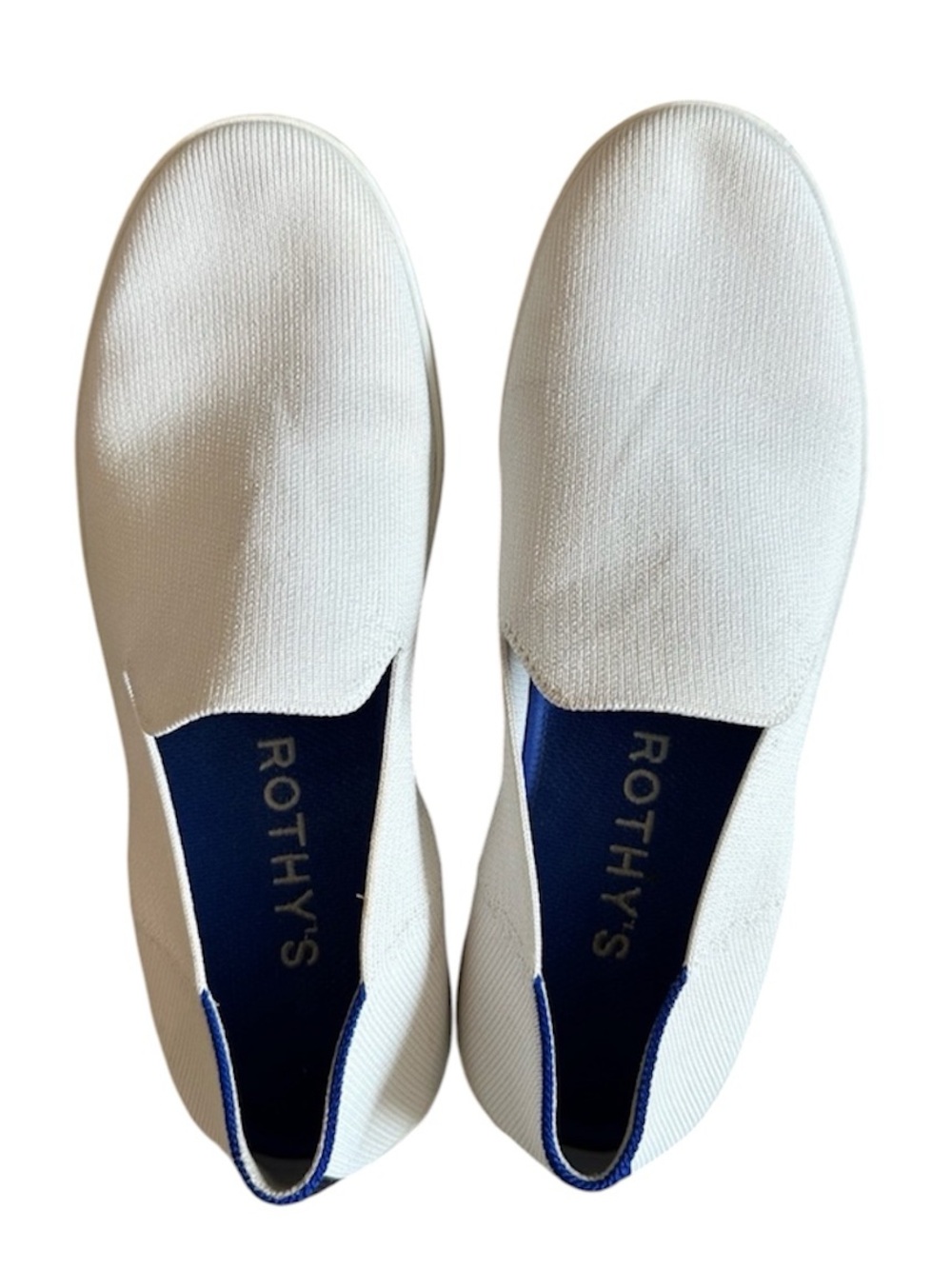 Rothy's White Loafers Slip-On Shoes